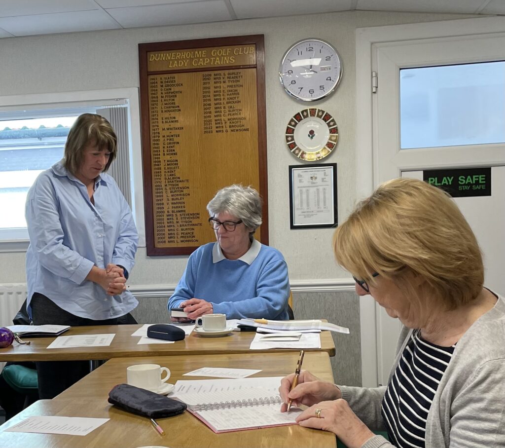 2025 Lady Captain - Pat Barton - The Dunnerholme Golf Club