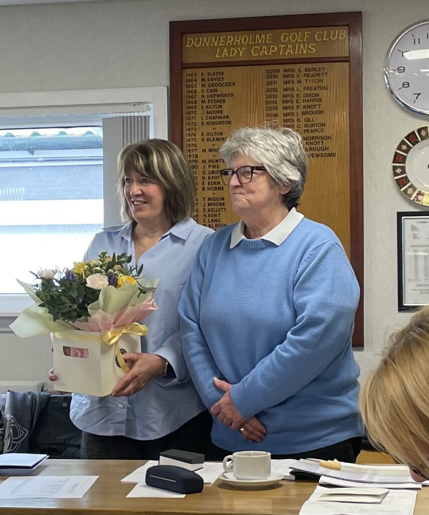 2025 Lady Captain - Pat Barton - The Dunnerholme Golf Club